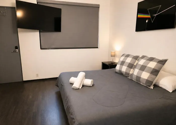 Hébergement de vacances Amplia Casa En Condesa Ideal Grupos Con 4 Recamaras Y Terraza *