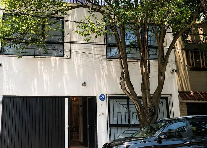 Amplia Casa En Condesa Ideal Grupos Con 4 Recamaras Y Terraza Hébergement de vacances