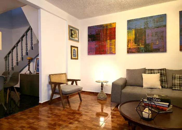 Amplia Casa En Condesa Ideal Grupos Con 4 Recamaras Y Terraza Hébergement de vacances *